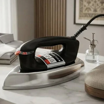 Ferro de passar a seco Black+Decker preto